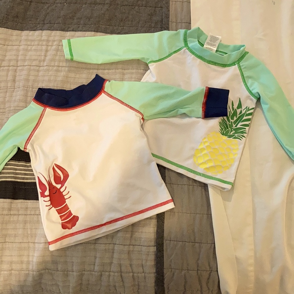 3-6 Mos Swim Shirts